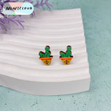 Mintcloud Earrings - Succulent