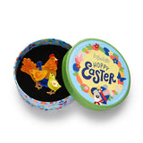 Erstwilder Hoppy Easter - Mother Hen Knows Best Brooch*