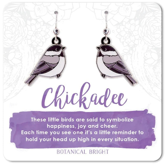 Botanical Bright Dangle Earrings - Chickadee  available at Have You Met Charlie?  a unique gift store in Adelaide, South Australia.