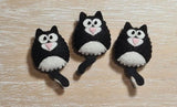Cat World of Kawaii Gifts - Animal Brooches Various from have you met charlie a gift shop in Adelaide south Australian with unique handmade gifts