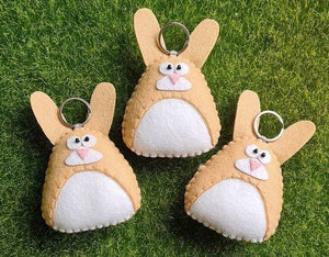 World of Kawaii Gifts - Animal Keyrings Various from have you met charlie a gift shop in Adelaide south Australian with unique handmade gifts