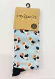 My2Socks Pelican socks from Have You Met Charlie? A gift shop in Adelaide, Australia