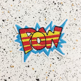 POW iron on patch by patch press from have you met charlie a gift shop with Australian unique handmade gifts in Adelaide South Australia