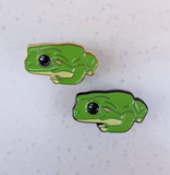 Patch Press Pins - Green Frogs, sold at Have You Met Charlie?, a unique gift store in Adelaide, South Australia.