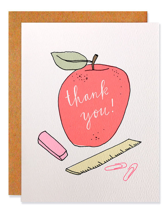 Hartland Brooklyn Card Thank You Teacher Have You Met Charlie 2414