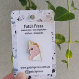 Patch Press enamel pin - major mitchell. Sold at Have You Met Charlie?, a unique handmade gift shop in Adelaide, South Australia.