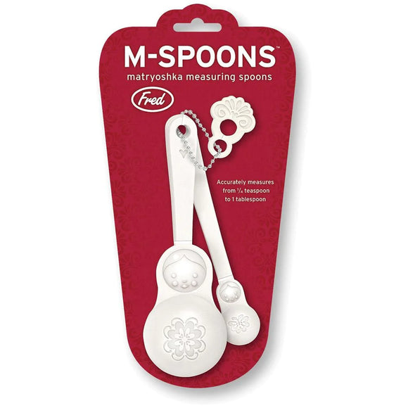 Fred Matryoshka Measuring Spoons (Set of 5)