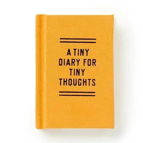Brass Monkey - Tiny Diary for Tiny Thoughts, sold at Have You Met Charlie?, a unique gift store in Adelaide, South Australia.