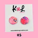 Katie Long Stud Earrings - Various, sold at Have You Met Charlie?, a unique gift store in Adelaide, South Australia.