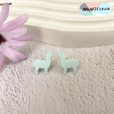 Mintcloud Earrings - Alpaca