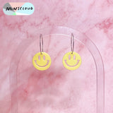Mintcloud Earrings - Smiley Face Dangle