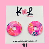 Katie Long Stud Earrings - Various, sold at Have You Met Charlie?, a unique gift store in Adelaide, South Australia.