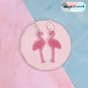 Mintcloud Dangles - Flamingos