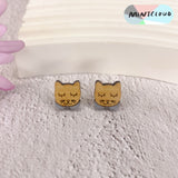 Mintcloud Earrings - Cat Face