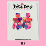 Katie Long Dangle Earrings - Various