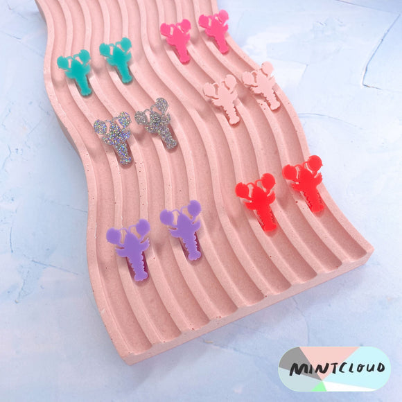 Mintcloud Earrings - Lobsters