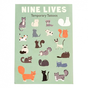 Rex London Temporary Tattoos - Nine Lives