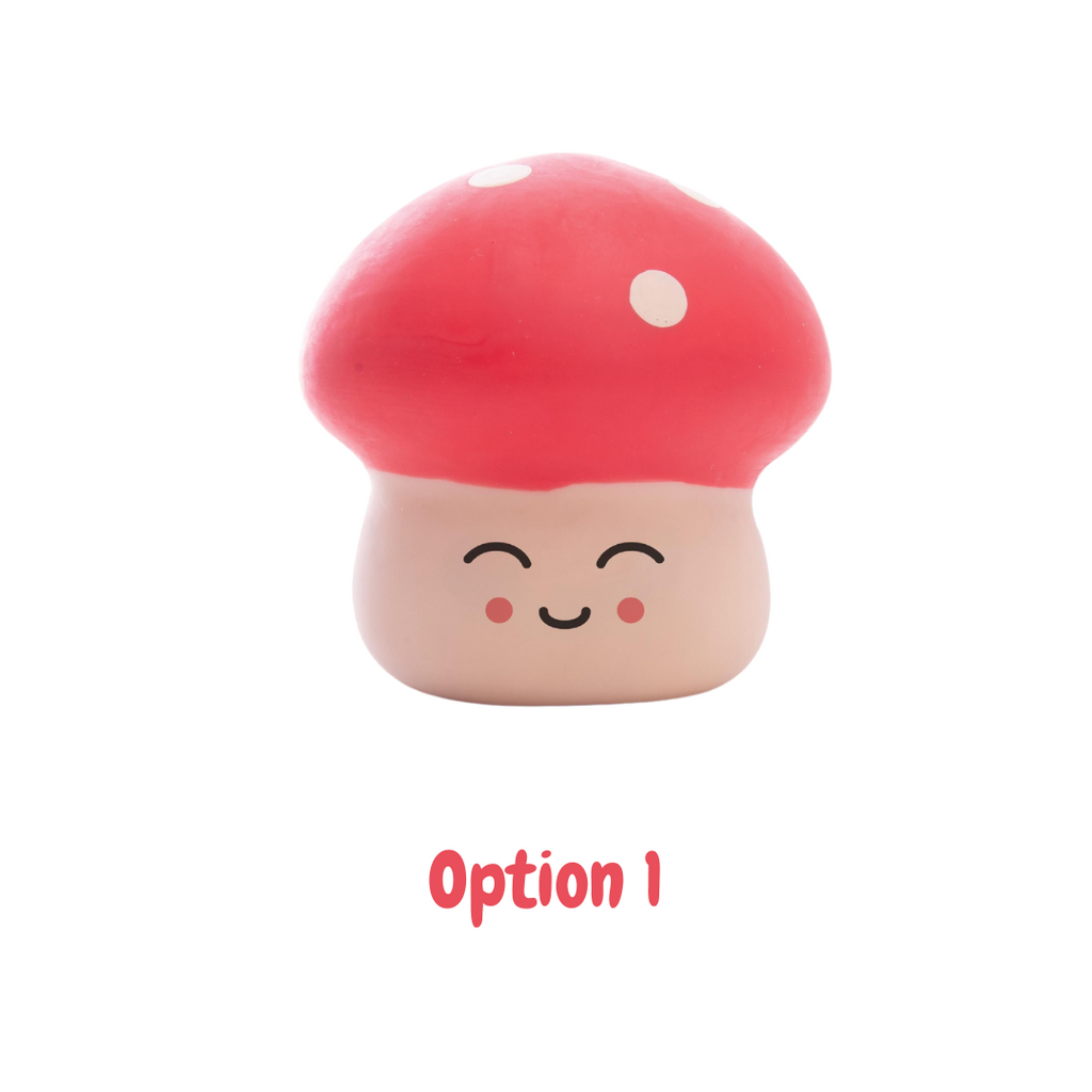 Squishy Toadstool Stress Toy, sold at Have You Met Charlie?, a unique gift store in Adelaide, South Australia.