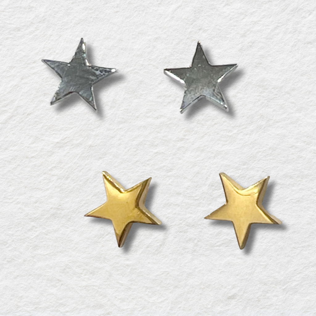 Stainless Steel Earrings - Stars, sold at Have You met Charlie?, a unique gift store in Adelaide, South Australia.