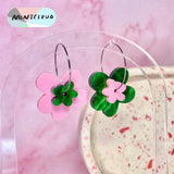 Mintcloud Dangle Earrings - Twilight Daisies