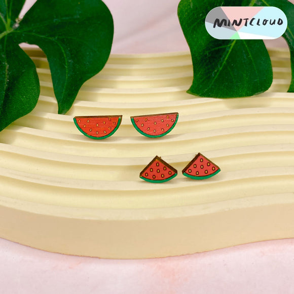 Mintcloud Earrings - Watermelon
