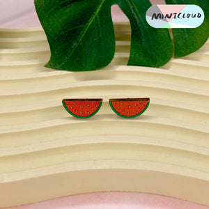 Mintcloud Earrings - Watermelon