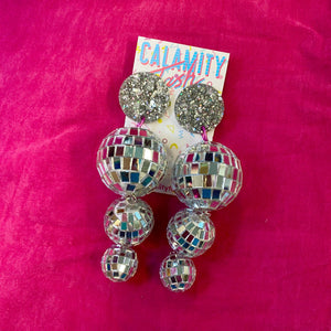 Calamity Tash - Triple Disco Earrings