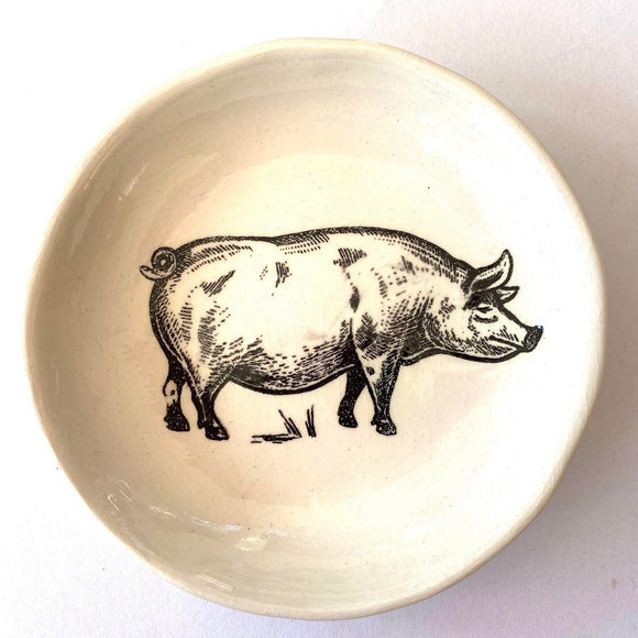 RJ Crosses Jewellery Dish - Pig