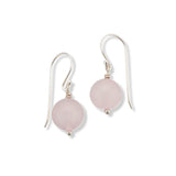 Palas Jewellery - Rose Quartz Healing Gem Earrings