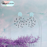 Mintcloud Earrings - Confetti Dot Dangles