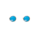 Sterling Silver Studs - Colours