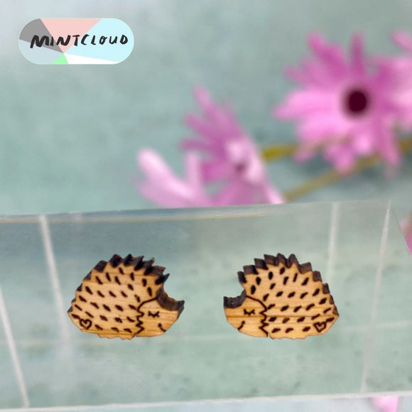 Mintcloud Earrings - Hedgehog