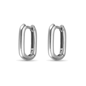 Sterling Silver Earrings - Oval Sleeper