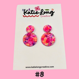 Katie Long Dangle Earrings - Various