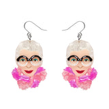 Erstwilder Iris Apfel - Pretty in Pom Poms Iris Drop Earringsfrom have you met charlie, a unique gift shop in adelaide south australia