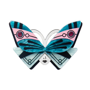 Erstwilder Untamed Elegance - Butterfly Sonata Brooch, sold at Have You Met Charlie?, a unique gift store in Adelaide, South Australia.