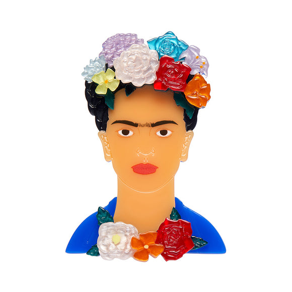 Erstwilder Frida Kahlo - My Own Muse Frida Brooch, Sold at Have You Met Charlie?, a unique gift shop located in Adelaide, South Australia.