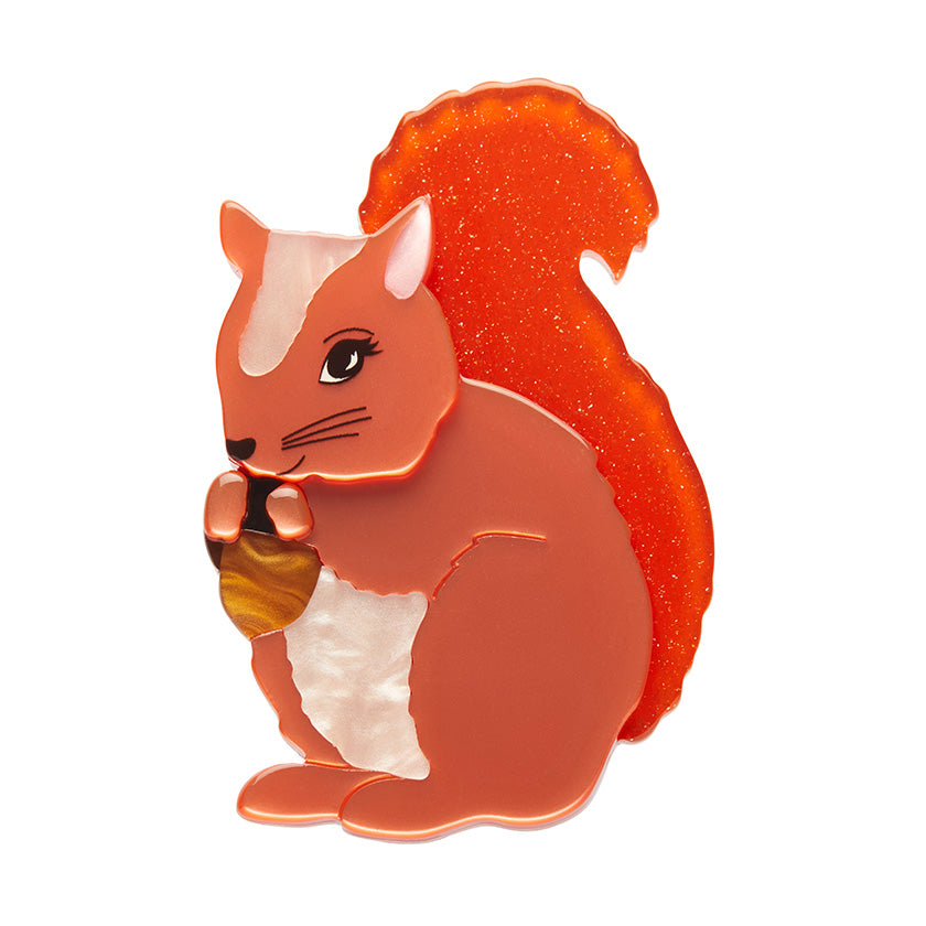 Erstwilder x Fleur Harris - Cheeky Squirrel Brooch, sold at Have You Met Charlie?, a unique gift store in Adelaide, South Australia.