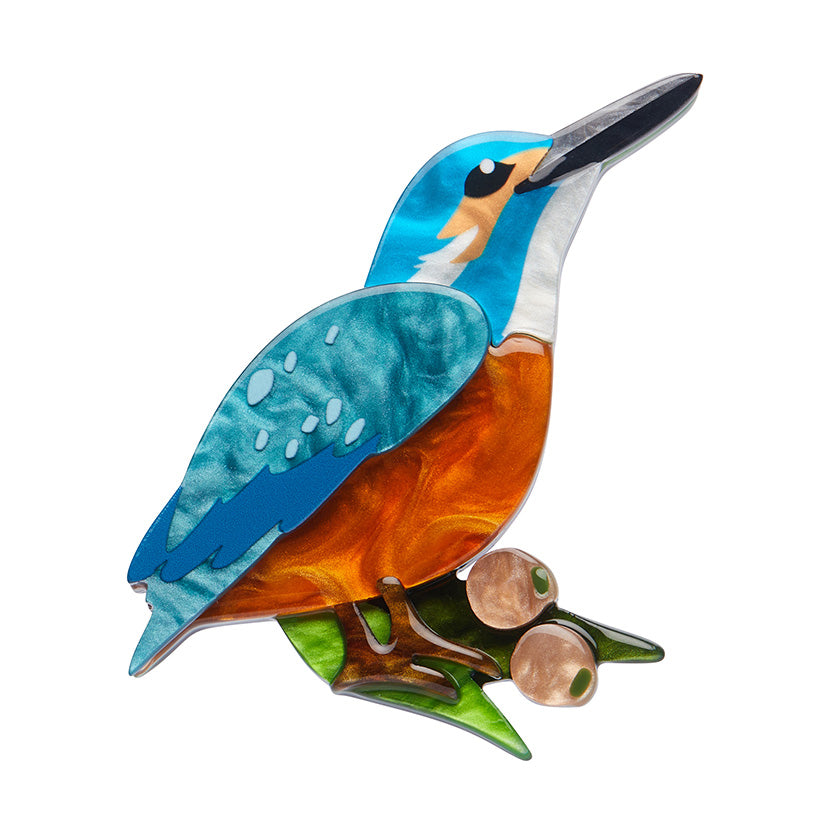 Erstwilder Australiana - Flash the Kingfisher Brooch sold at Have You Met Charlie? a unique gift shop in Adelaide, South Australia