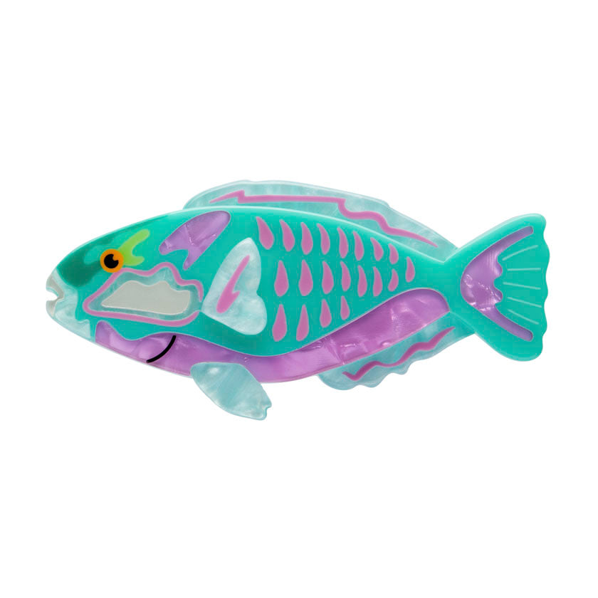 Erstwilder Great Barrier Reef - Bleeker's Parrotfish Brooch. Sold at Have You Met Charlie?, a unique gift shop located in Adelaide, South Australia.