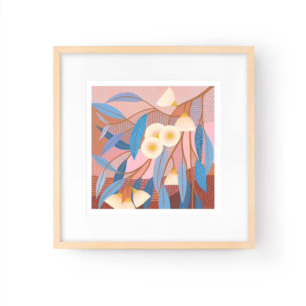 Claire Ishino Square Print - Lingering Summer available at Have You Met Charlie?, a unique gift store in Adelaide, south Australia.