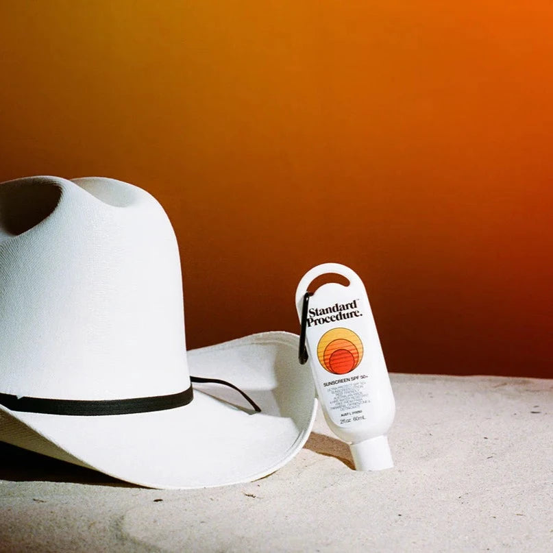 Standard Procedure Sunscreen - Various Sizes sold at Have You Met Charlie? a unique gift shop in Adelaide, South Australia