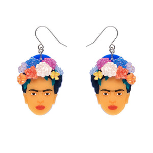 Erstwilder Frida Kahlo - My Own Muse Frida Drop Earrings, Sold at Have You Met Charlie?, a unique gift shop located in Adelaide, South Australia.