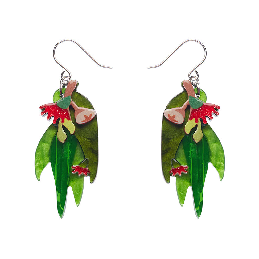 Erstwilder Australiana - Red Gum Blossom Drop Earrings sold at Have you Met Charlie? a unique gift shop in Adelaide, South Australia