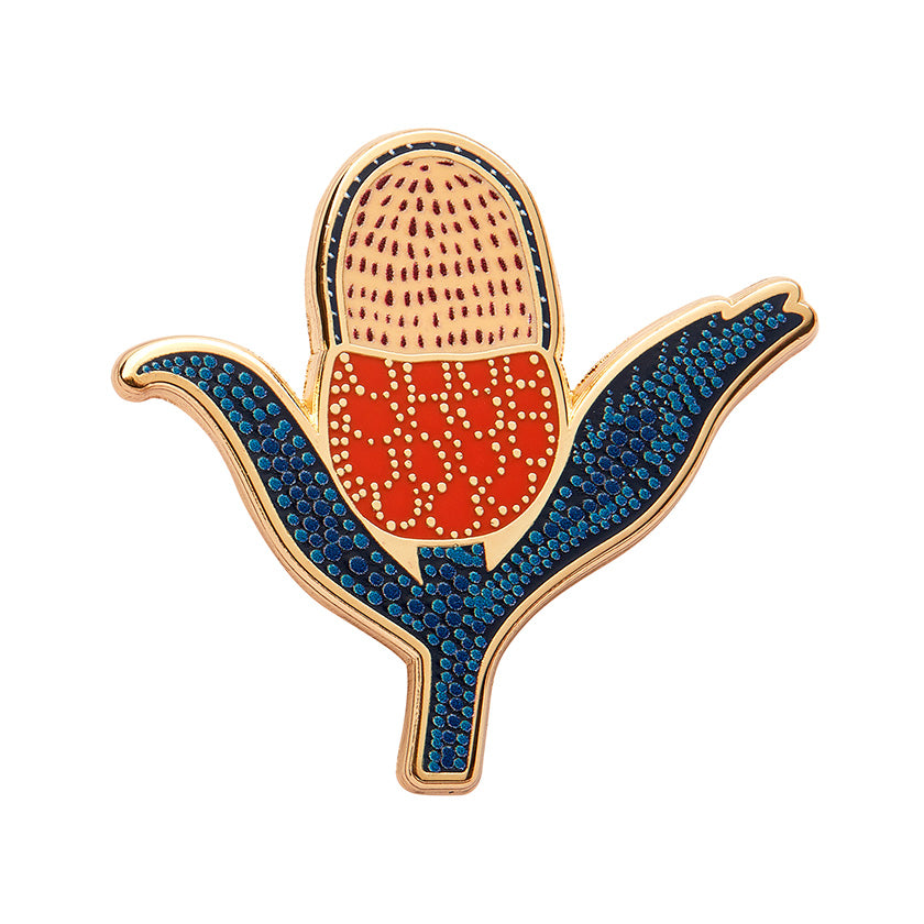 Erstwilder x Lauren Rogers - Bulgalla Blooms Enamel Pin sold at Have You Met Charlie? a unique gift shop in Adelaide, South Australia