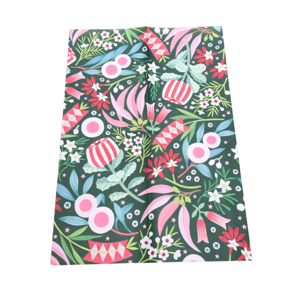 Aussie Wrapping Paper Earth Greetings Wrapping Paper - Australian Florals Christmas – Have ...