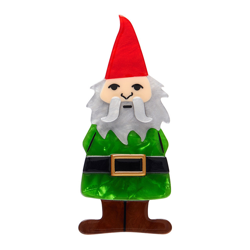 Erstwilder Fan Favourites - There's No Place Like Gnome Brooch available at Have You Met Charlie? a unique gift store in Adelaide, South Australia.