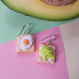 Saturday Lollipop Earrings - Avo and Egg Toast