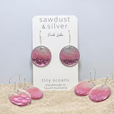 Sawdust & Silver Tiny Oceans Collection - Pink Lake Various
