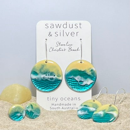 Sawdust & Silver Tiny Oceans Collection -Shoreline Christie's Beach  Various